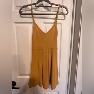 Mustard yellow sundress